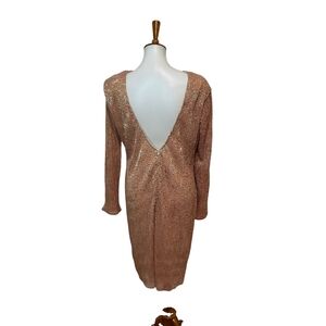 Gold/Champagne Sequin Dress 3XL